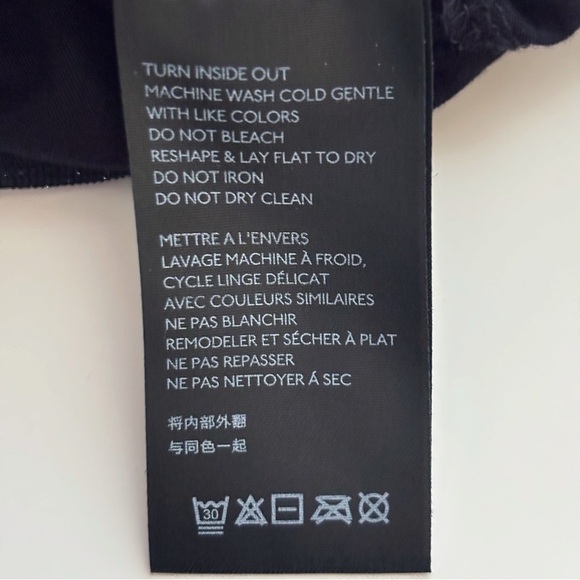 Anthropologie Carly Shimmer Tank Top Small Black Silver NEW NWT - Picture 10 of 12